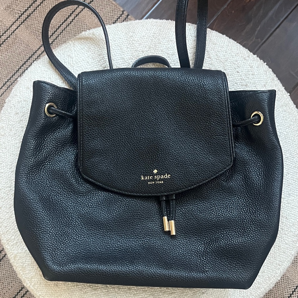 Kate Spade Classic Black Backpack